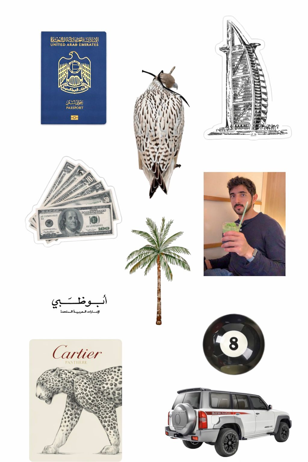 Emirati Lifestyle Sticker Pack