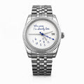 MIDNIGHT SILVER WATCH